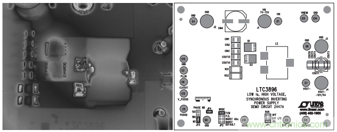 高電壓、高效率正至負轉換器