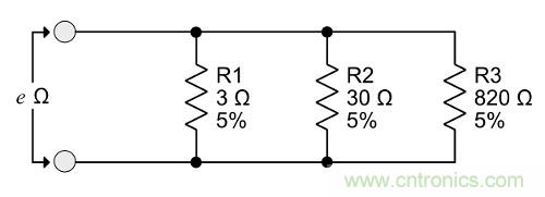 &pi;&Omega;,1/(2&pi;),e&Omega;等非標準電阻有哪些"妙用"？