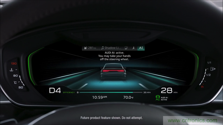 首款 L3級別車輛誕生，詳解A8技術圖譜