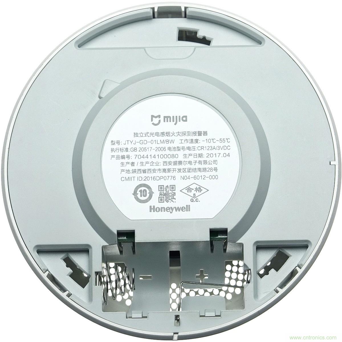 小米煙霧報警器拆解：一顆電池可用五年是如何做到的？