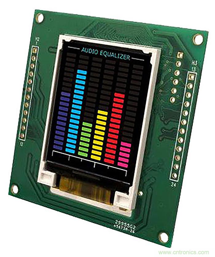 Displaytech LCD 顯示器模塊和集成式 TFT 驅動器板現通過 Digi-Key 麵向全球發售