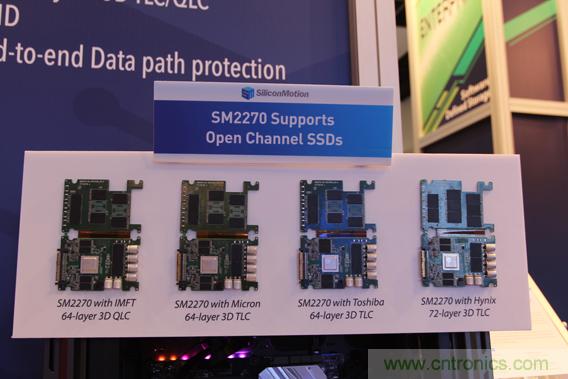 慧榮科技在2018年閃存峰會上推出全新雙模企業級SSD控製芯片解決方案