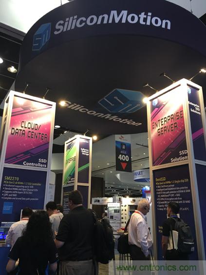 慧榮科技在2018年閃存峰會上推出全新雙模企業級SSD控製芯片解決方案