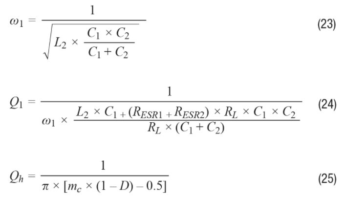 帶有次級LC濾波器的電流模式降壓轉換器的建模與控製