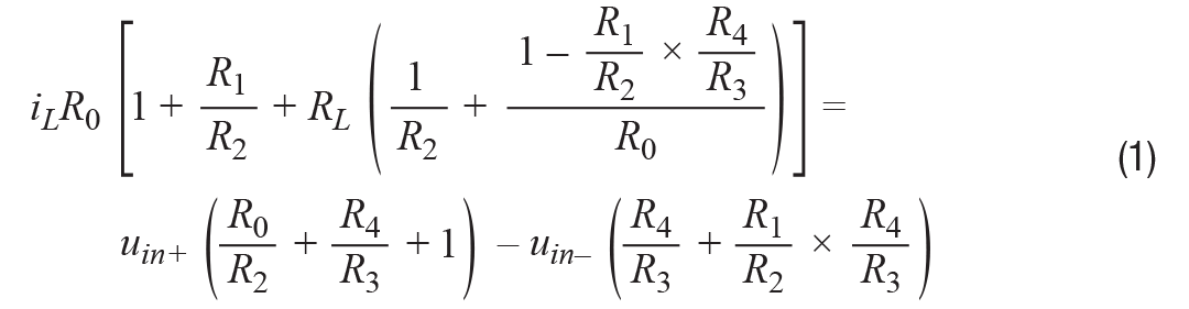 高精度、快速建立的大電流源