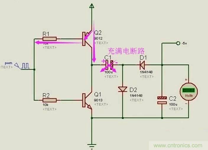 負壓是怎麼產生的？附電路詳細分析