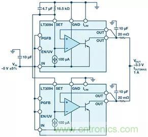 超低輸出噪聲和超高PSRR，這款負LDO穩壓器了解一下？