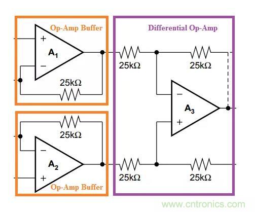 儀表放大器是什麼？教你用普通的運放來打造儀表放大器