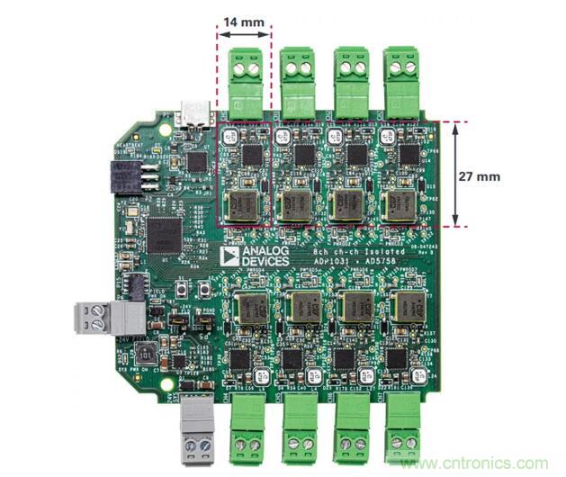 如何搞定功耗和空間，實現可靠又緊湊的隔離模擬輸出模塊？