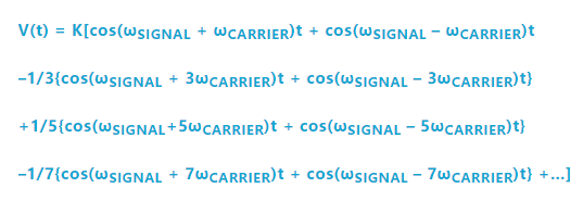 為什麼不能將乘法器用作調製器或混頻器？