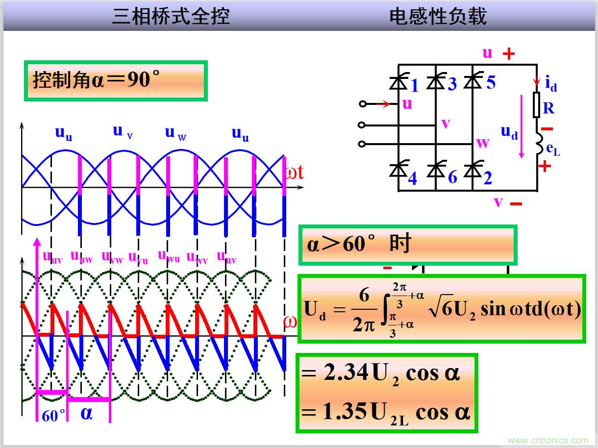 圖文講解三相整流電路的原理及計算，工程師們表示秒懂！