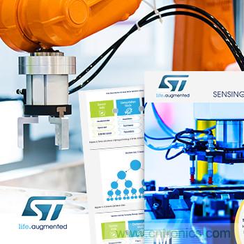 貿澤攜手ST推出全新電子書，帶你探索工業傳感解決方案