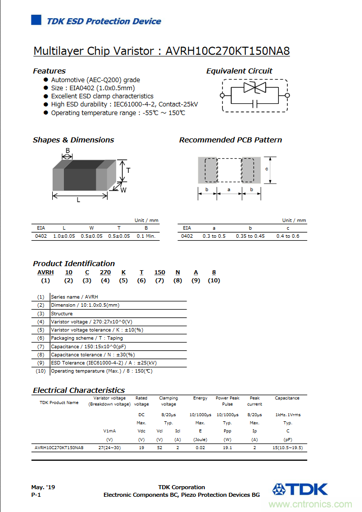 穩壓、TVS二極管和壓敏電阻的區別？使用時應進行比較的4個要點