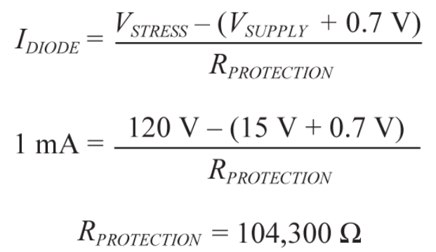 ESD二極管用於電壓箝位