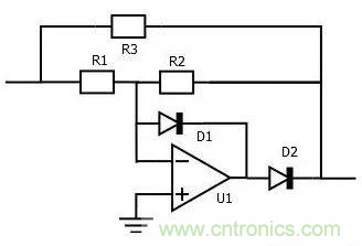 如何利用單電源運放跟隨器實現精密全波整流？