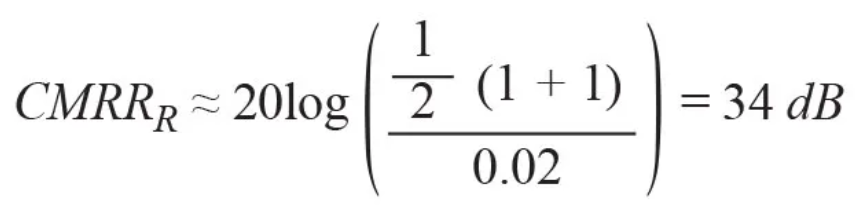 提高差分放大器的共模抑製比，電阻的選擇很關鍵