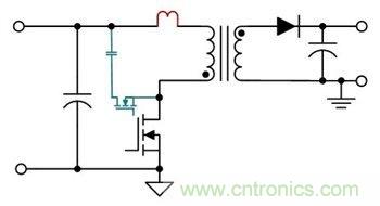 智能控製有源鉗位反激