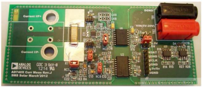 集成隔離式電源、用於太陽能光伏轉換器的完全隔離式電流檢測電路