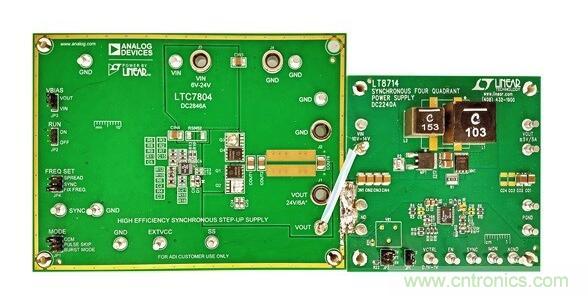 通過5 V至24 V輸入提供雙極性、雙向DC-DC流入和流出電流