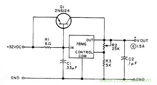 如何設計一個可調穩壓電源電路？