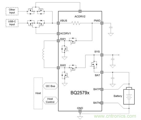 Buck-Boost集成電路提供更快的充電速度，更長的電池壽命