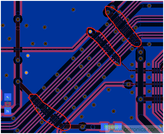 高速信號回流環路實際分析