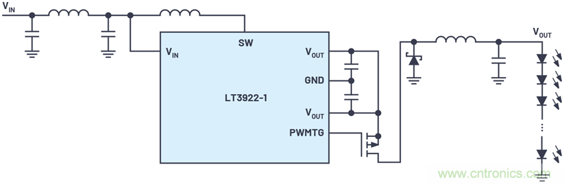 如何控製LED驅動器的EMI？當然Silent Switcher莫屬~