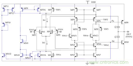 新型Class-AB緩衝放大器，適用於FPD應用