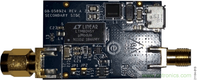 USB供電、915MHz ISM無線電頻段、具有過溫管理功能的1W功率放大器