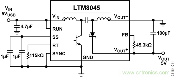 USB供電、915MHz ISM無線電頻段、具有過溫管理功能的1W功率放大器