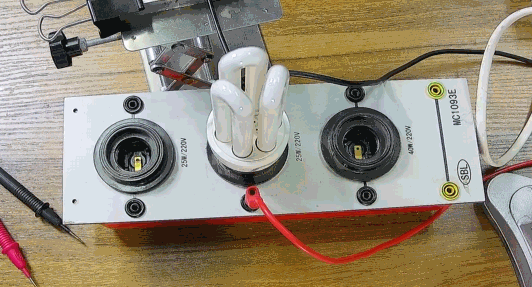 電燈泡內通有交流電，為什麼看不到燈泡在閃爍？