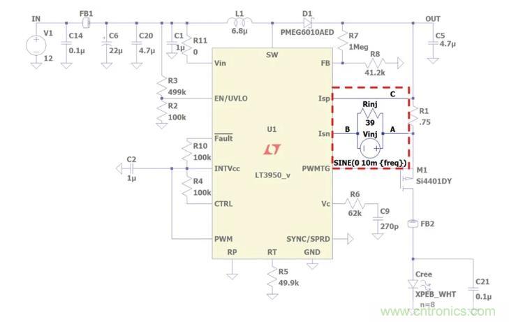 玩轉LTspice丨生成LED驅動器的波德圖，你學會了沒？