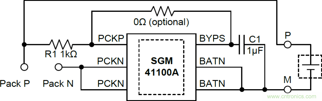 小封裝、微功耗小微電池保護器SGM41100A