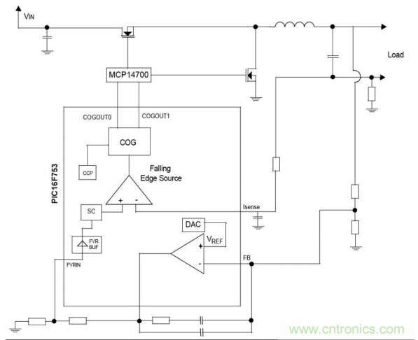 如何使用純模擬控製的降壓和升壓電源來實現輸出穩壓？