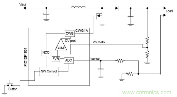 如何使用純模擬控製的降壓和升壓電源來實現輸出穩壓？