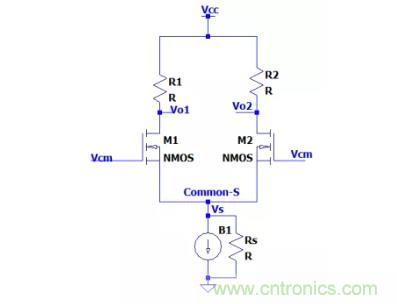 關於差分輸入電路和共模信號，差模信號關係的理解