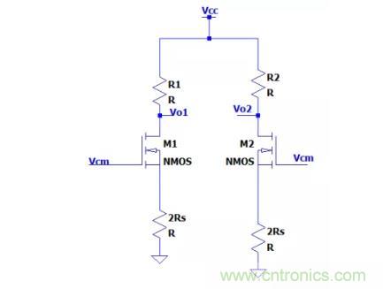 關於差分輸入電路和共模信號，差模信號關係的理解