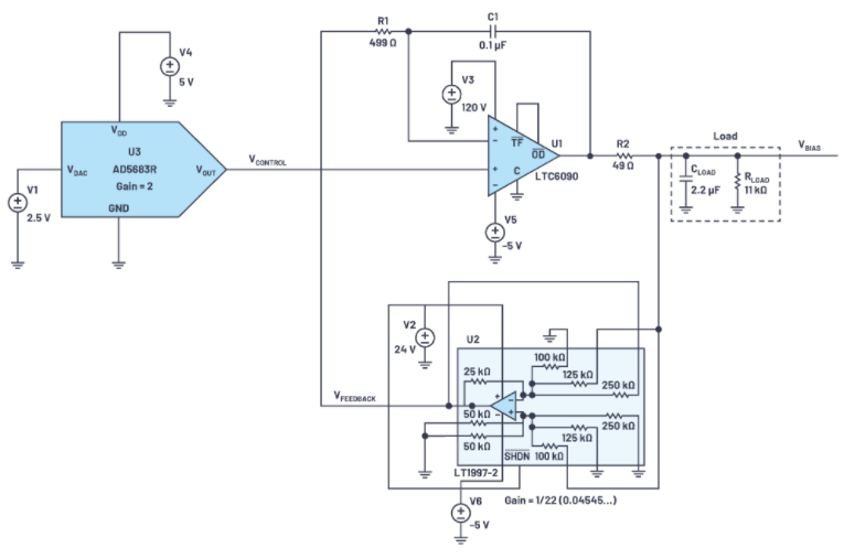 有沒有一種簡單的辦法來創建適合傳感器偏置應用的高壓電源？