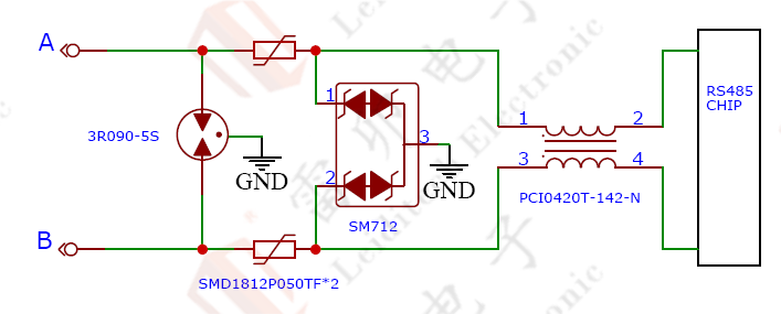 伺服電機驅動接口、電源保護方案