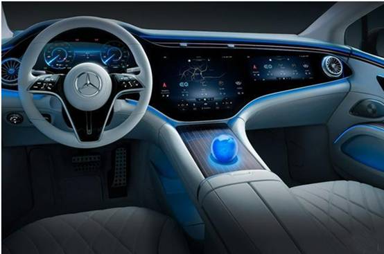 利用磁場通過浮動水晶球控製信息娛樂係統