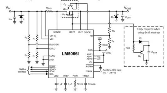 適用於熱插拔應用的具有導通電阻的高效 MOSFET