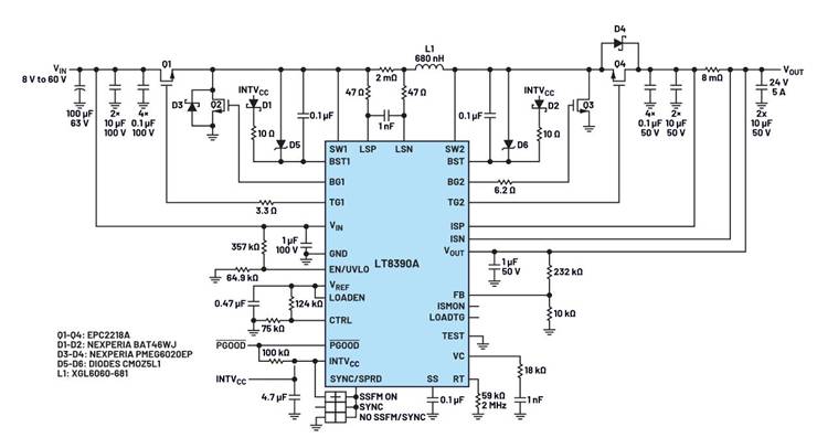 如何使用GaNFET設計四開關降壓－升壓DC－DC轉換器？