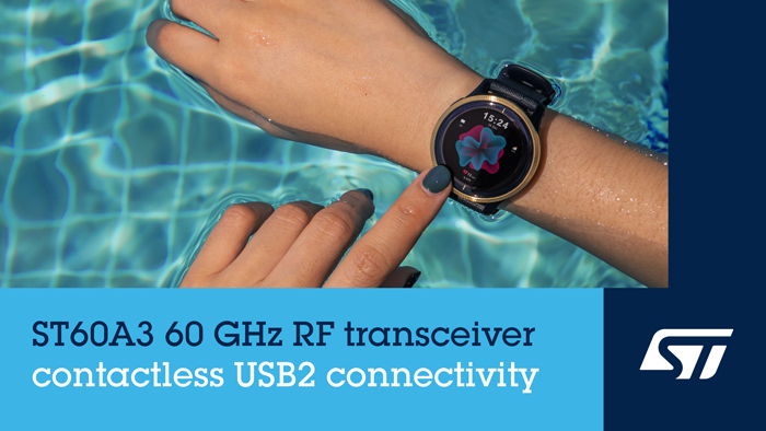 ST 發布高成本效益的無線連接芯片，讓eUSB附件、設備和工控設備擺脫線纜羈絆