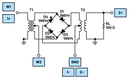 學子專區—ADALM2000實驗指南：二極管環形調製器的設計