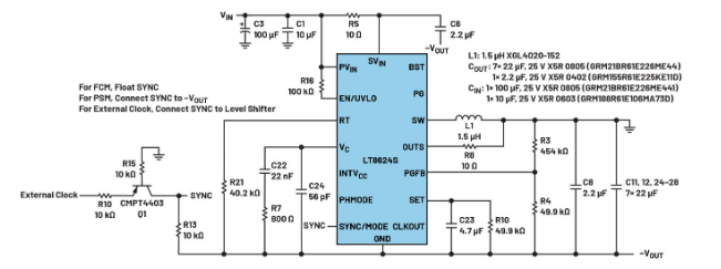 化“正”為“負”，一文讀懂如何從正電壓高效產生負電壓