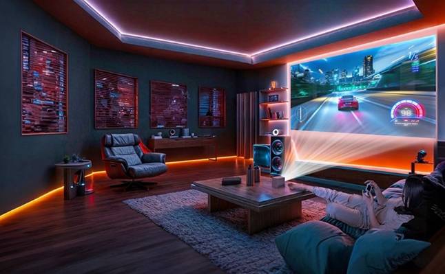 隨時隨地享受大屏幕遊戲：讓便攜式 4K 超高清 240Hz 遊戲投影儀成為現實