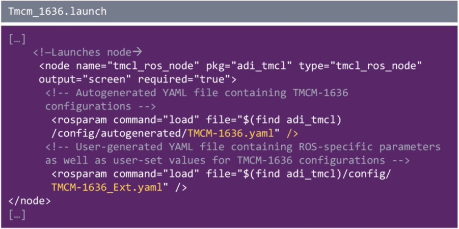 使用ROS1驅動程序來操控ADI Trinamic電機控製器