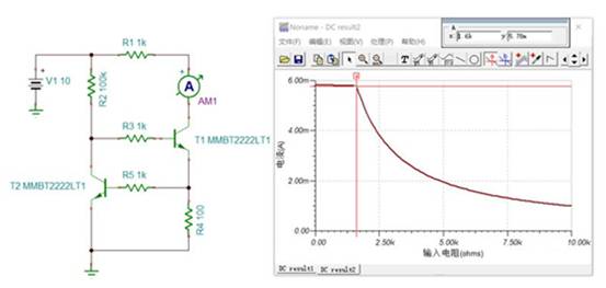 2個NPN三極管組成的恒流電路，如何工作？