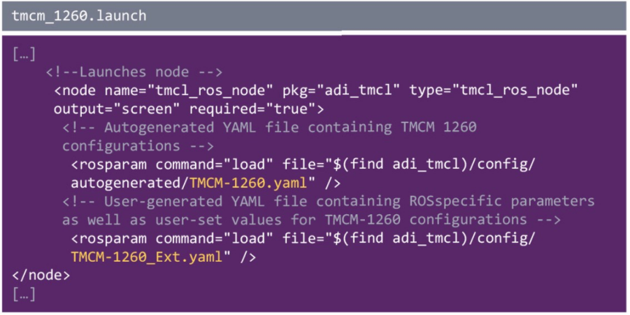 使用ROS1驅動程序來操控ADI Trinamic電機控製器
