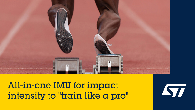 意法半導體新IMU集成先進的二合一MEMS加速計，用於可穿戴設備和跟蹤器應用